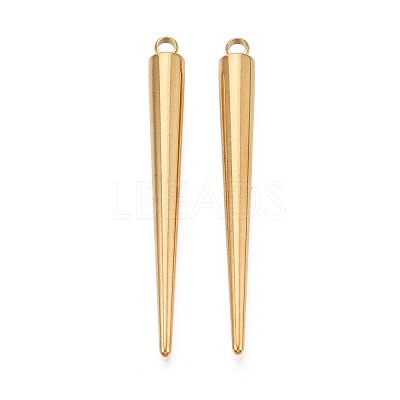 304 Stainless Steel Pendants STAS-T075-22F-G-1