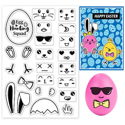 PVC Plastic Clear Stamps DIY-WH0448-0479-1