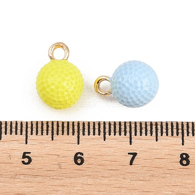 Alloy Enamel Pendants ENAM-D320-04B-1