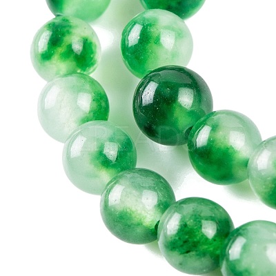 Natural Malaysia Jade Beads Strands G-A146-8mm-C19-1