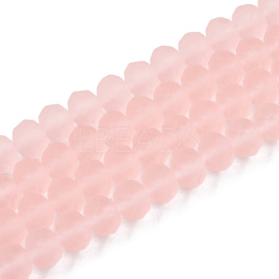 Transparent Glass Beads Strands LS-EGLA-A044-T8mm-MD22-1