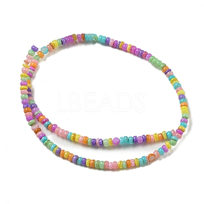 Dyed Natural Freshwater Shell Beads Strands BSHE-G039-07G-1