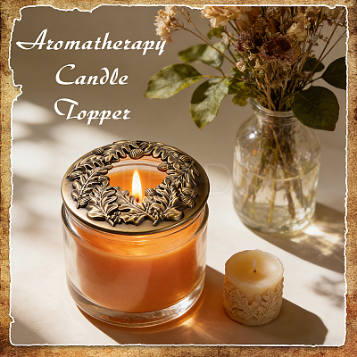 Tibetan Style Alloy Alloy Candle Toppers DIY-WH0622-740AB-1