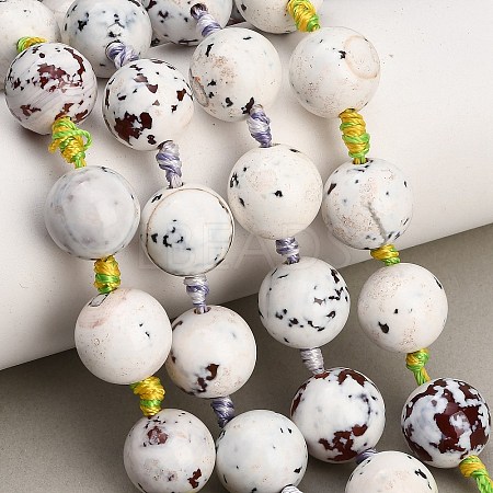 Natural Fire Crackle Agate Beads Strands GG-CBAE0EB-07-1
