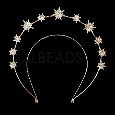 Alloy Hair Bands OHAR-WH20005-31-1