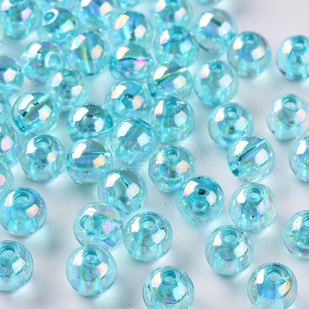 Transparent Acrylic Beads MACR-S370-B8mm-755-1
