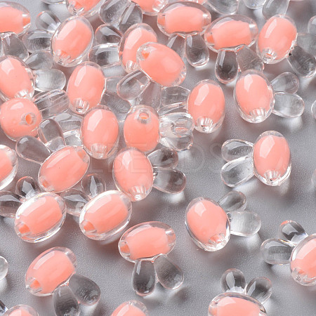 Transparent Acrylic Beads TACR-S152-05A-SS2109-1