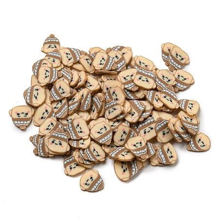 Handmade Polymer Clay Beads CLAY-P003-08A-1