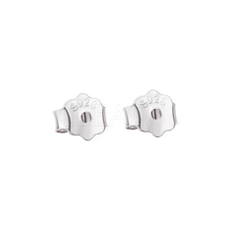 Sterling Silver Friction Ear Nuts PW-WG05E22-01-1