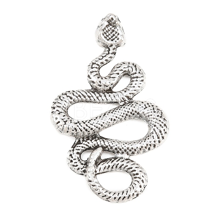 Tibetan Style Alloy Pendants TIBEP-F079-01AS-03-1