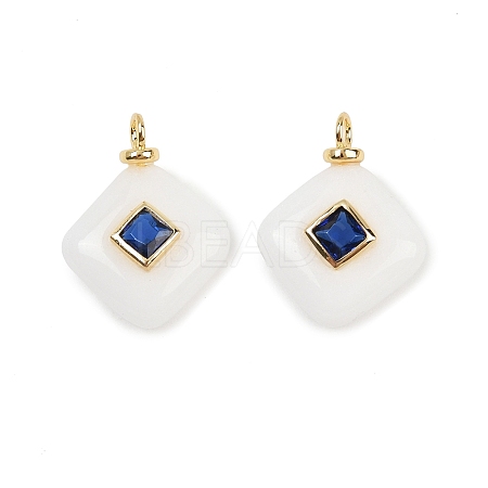 Natural White Jade Pendants KK-B157-42A-01-1