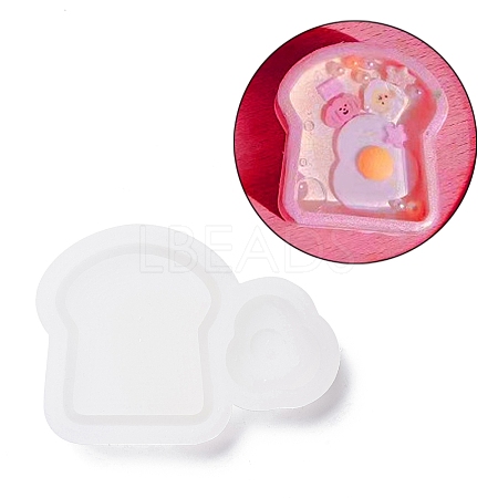 Bread & Fried Egg Silicone Molds DIY-M029-01-1