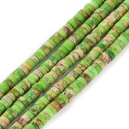 Natural Imperial Jasper Beads Strands G-Q171-A01-01G-1