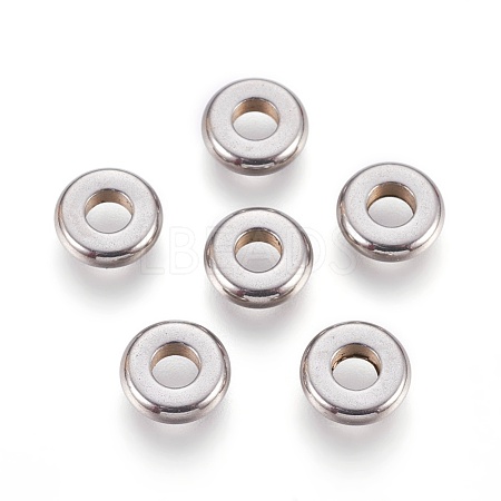 Tarnish Resistant 304 Stainless Steel Spacer Beads STAS-L207-07P-1