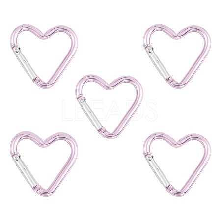 5Pcs Zinc Alloy Spring Gate Rings FIND-YW0010-59K-1