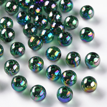 Transparent Acrylic Beads MACR-S370-B8mm-735-1