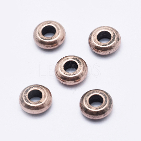 Brass Spacer Beads KK-G336-16R-NR-1