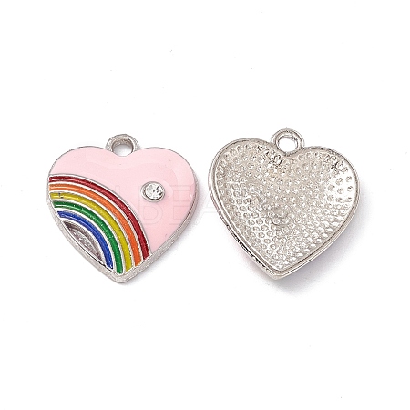 Alloy Enamel Pendant LS-ENAM-H039-07P-D-1