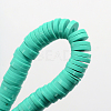 Handmade Polymer Clay Heishi Beads X-CLAY-R067-8.0mm-34-2