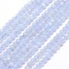 Natural Blue Lace Agate Beads Strands G-E411-12-3mm-1