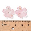 Acrylic Bead Caps OACR-H056-01D-3