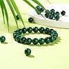 100Pcs 8mm Natural Malachite Round Beads DIY-LS0002-33-6