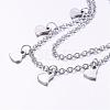 304 Stainless Steel Anklets AJEW-AN00206-2