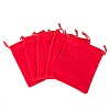 Rectangle Velvet Pouches X1-TP-R002-10x12-04-3