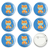 Tinplate Brooch JEWB-WH0012-037-1