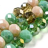 Glass Beads Strands EGLA-A034-M10mm-51-2