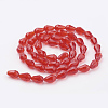 Glass Beads Strands X-GLAA-R024-15x10mm-14-2
