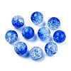 Transparent Crackle Acrylic Beads LS-CACR-N002-21B-3
