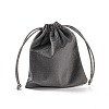 Velvet Jewelry Drawstring Storage Pouches ABAG-P013-02B-07-2