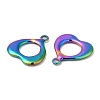 304 Stainless Steel Pendants STAS-Z041-33RC-2
