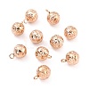 Ion Plating(IP) 304 Stainless Steel Charms STAS-I183-01B-RG-1