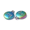 Ion Plating(IP) 304 Stainless Steel Pendant Rhinestone Settings STAS-C066-29M-3