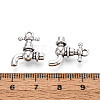 Tibetan Style Alloy Pendants TIBE-N014-30AS-3