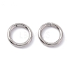 Non-Tarnish 304 Stainless Steel Open Jump Rings X-STAS-C040-01J-P-3