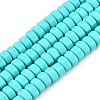 Handmade Polymer Clay Beads Strand CLAY-T021-01M-1