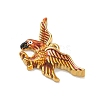 304 Stainless Steel Enamel Pendants STAS-L316-23G-03-2