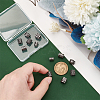 12Pcs 6 Styles Column 304 Stainless Steel European Beads STAS-UN0059-94-4