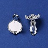 Brass Clip-on Earring Settings KK-WH0047-19A-1