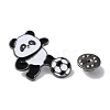 Sports Theme Panda Enamel Pins JEWB-P026-A10-3