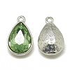 Alloy Glass Charms PALLOY-T028-7x10mm-19-2