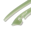 Opaque Acrylic Hair Sticks OHAR-C011-03D-2