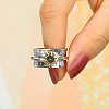 Sunflower Zinc Alloy Finger Rings FS-WGCE082-04-2