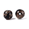 Handmade Gold Sand Lampwork Beads LAMP-N045-01A-02-2