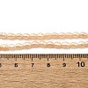 Natural Cultured Freshwater Pearl Beads Strands PEAR-I007-01L-03-5