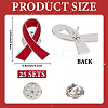 25Pcs Alloy Enamel Brooches JEWB-CP0001-36A-2