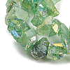 1 Strand Electroplated Natural Quartz Beads Strands G-PA0001-18C-7